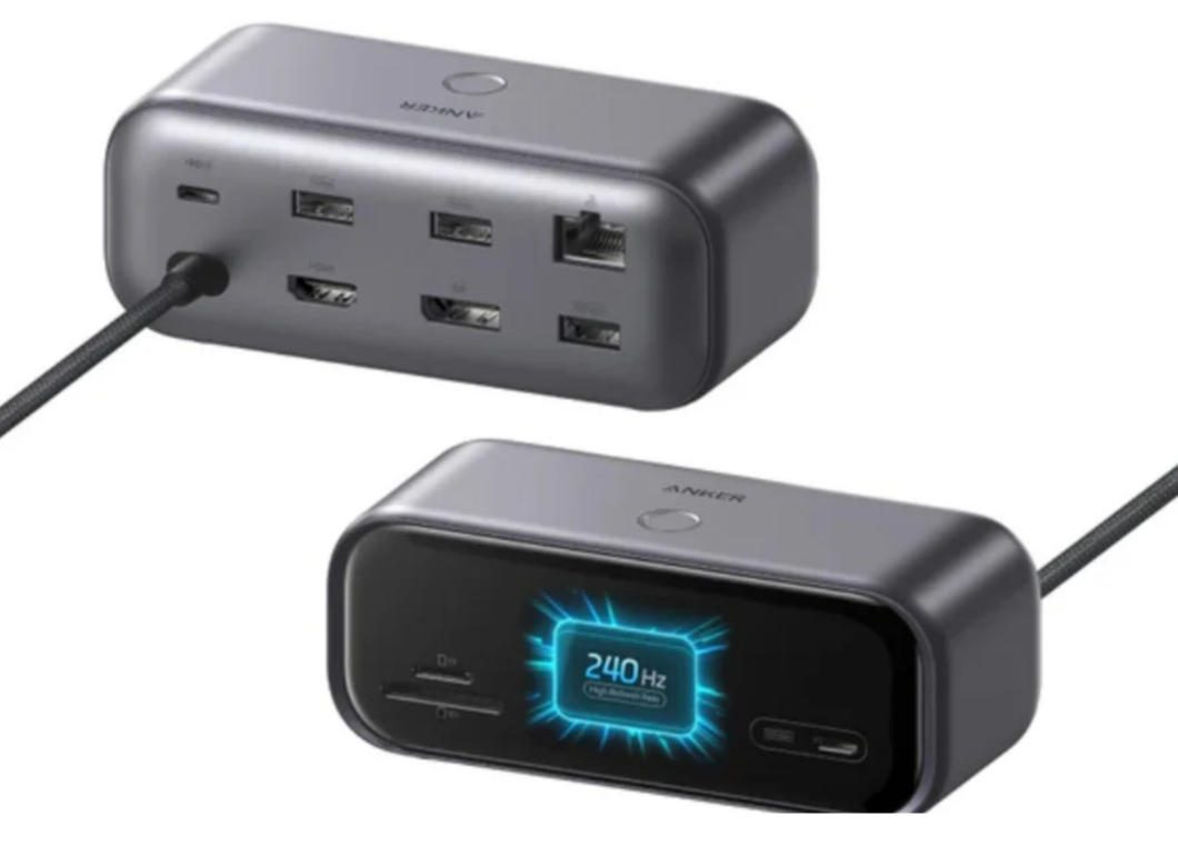 Anker Rilis USB-C Hub Canggih dengan Layar 240Hz, Bisa Pantau Data Real ...