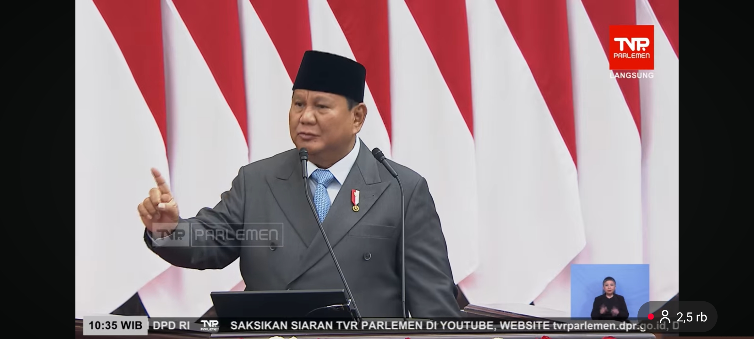 Prabowo: Kapal Induk dari Italia untuk Helikopter dan Drone, Bisa Perkuat Mitigasi Bencana