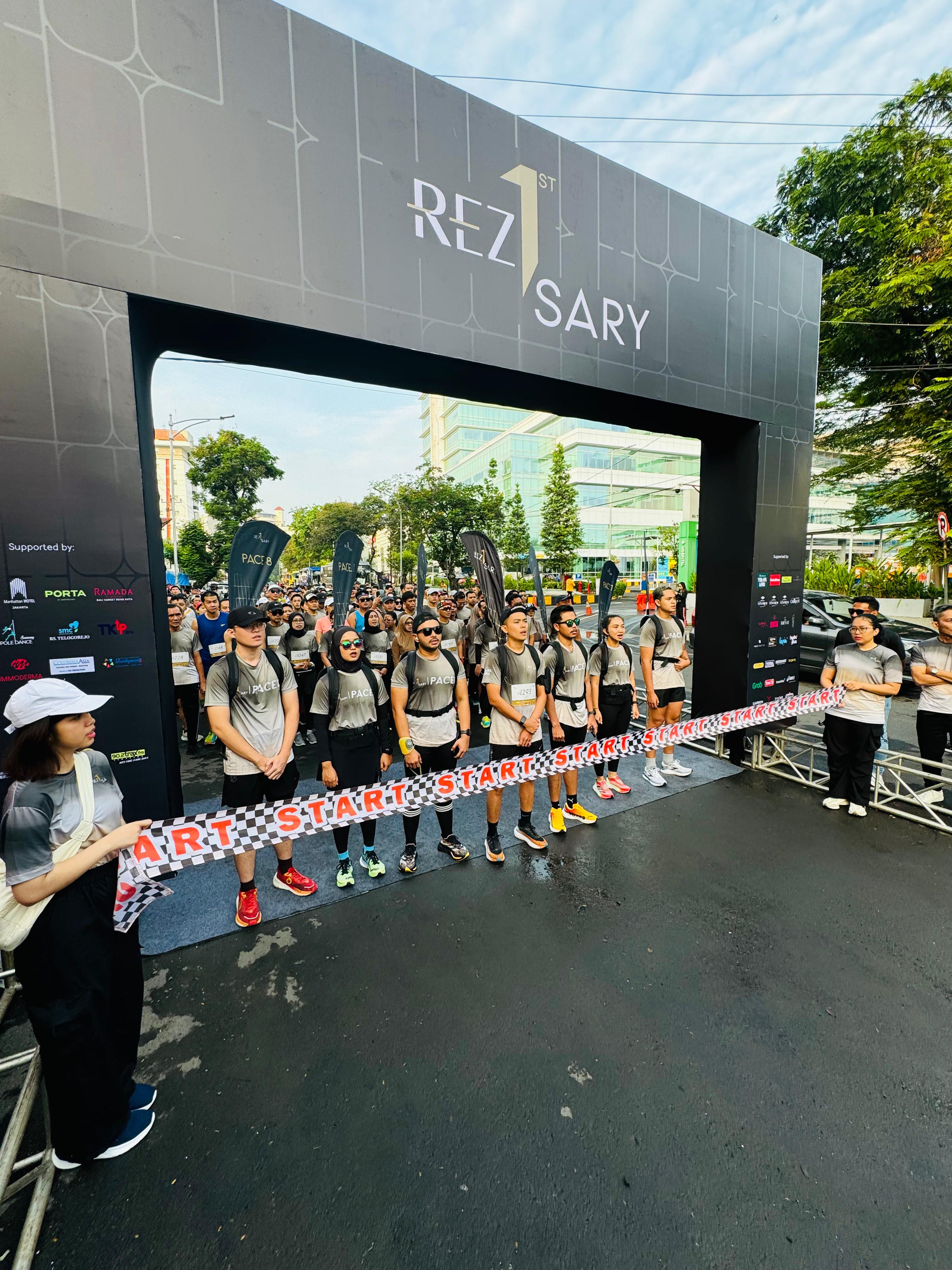 Ulang Tahun Pertama, Rez Hotel Gelar 6K Fun Run dan Rezik-Rezik Masjid